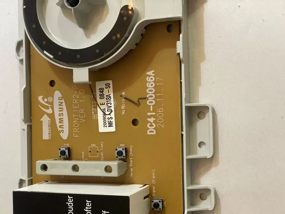Samsung MFS-WF327L-S0  MFS-WF327L-T0  AP4244423  DC41-00066A  06FWF32LT0  DC41-00052A Washer Main Control Board