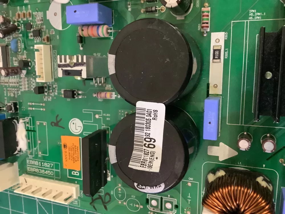 LG EBR81182769 EBR81182784 Refrigerator Control Board AZ203757 | NR328