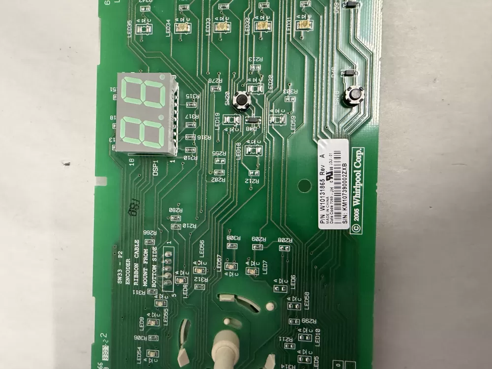 Whirlpool Kenmore W10131865 W10131871 Washer Board Control AZ217038 | KM2444