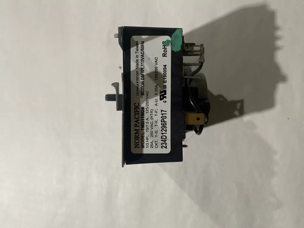 Kenmore  General Electric WE4M521 WE04X22654 PS11721520 234D1296P017 Dryer Timer