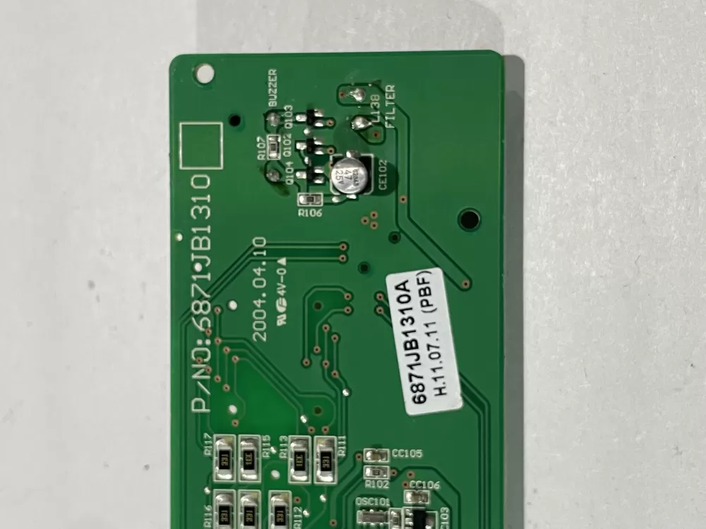 LG 6871JB1310A Refrigerator Dispenser Display Control Board AZ182864 | KM2697