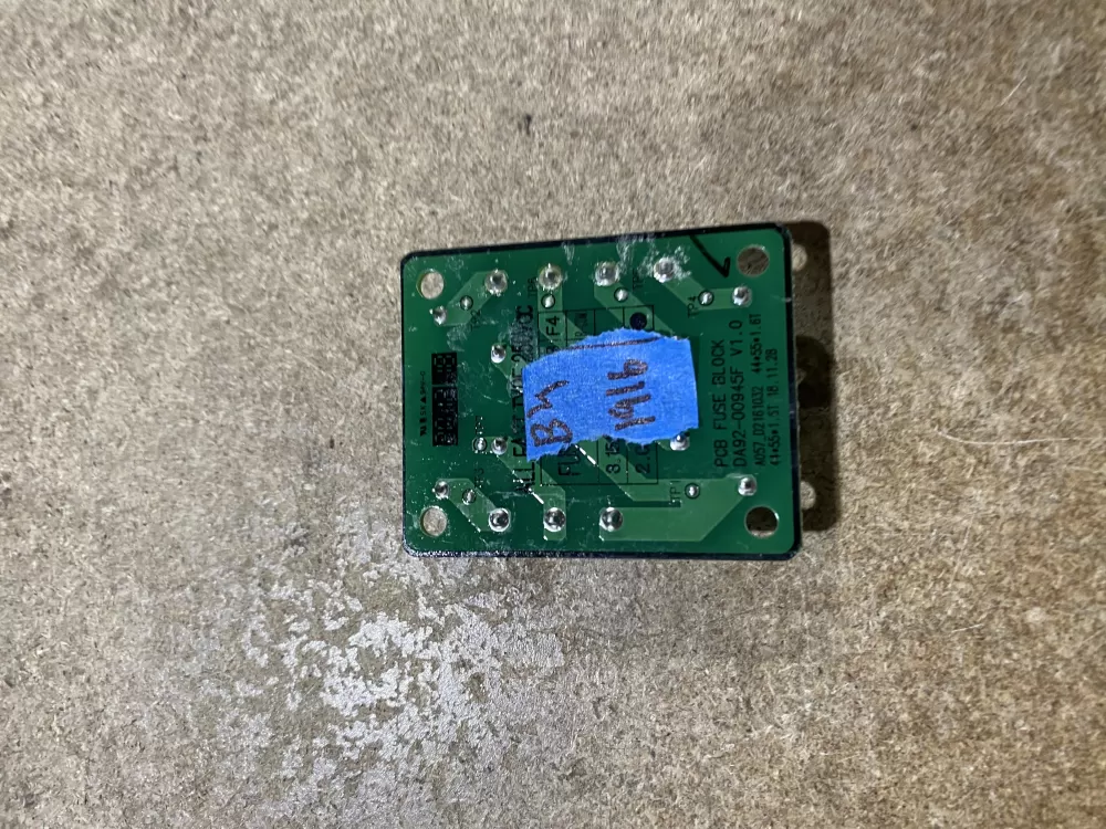 Samsung DA92 00945F Refrigerator Control Board Fuse AZ71530 | BK1916