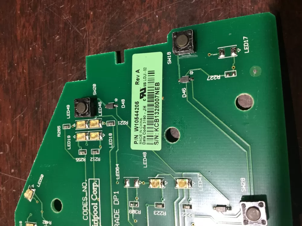 Whirlpool W10544205 WPW10536854 W10536854 Washer Control Board AZ71440 | NR6