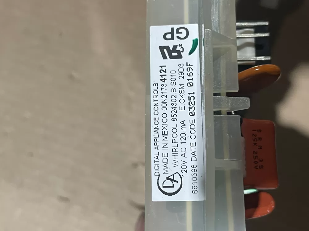  Whirlpool 8524302 Oven Range Control Board AZ89431 | Wm1728