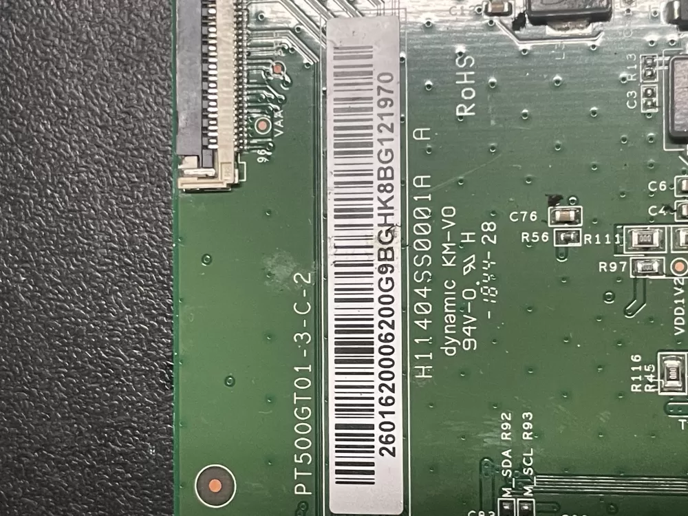 Sceptre PT500GT01-3-C-2 T-Con Board TV Timing Control Board AZ12934 | 1176
