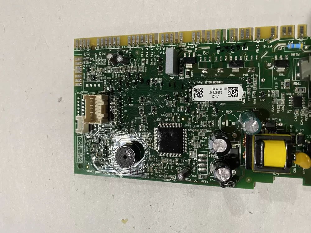 Whirlpool 749977-01 W10354910 Dishwasher Control Board AZ166743 | BK2569