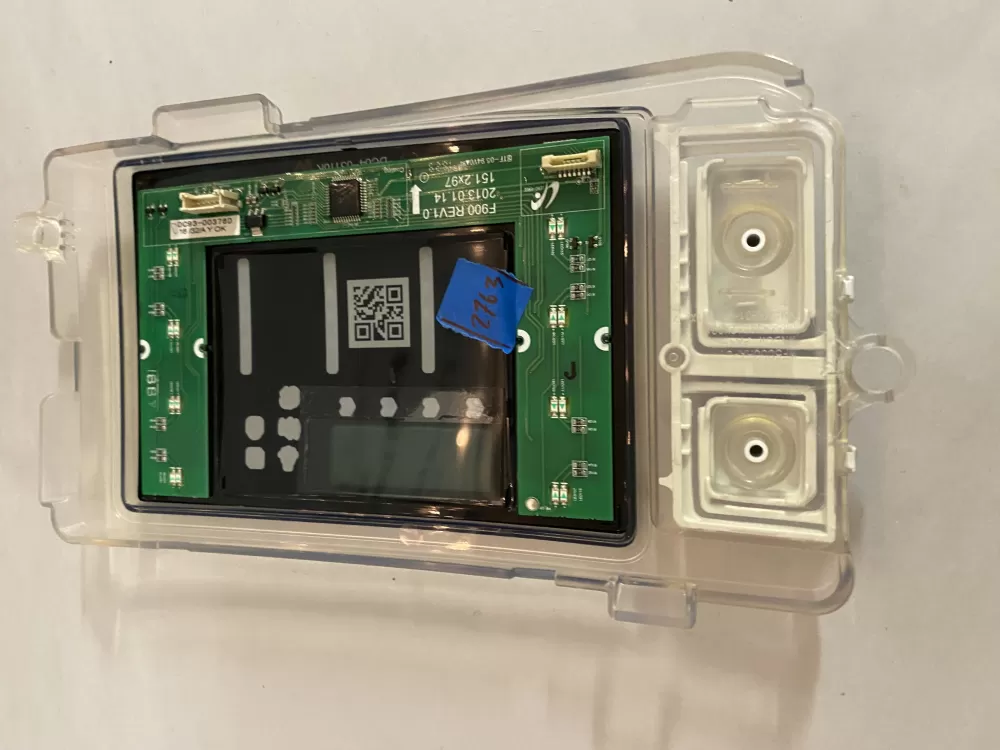 Samsung DC92-01607J DC94-06643A Dryer UI Control Board AZ197927 | BK2763