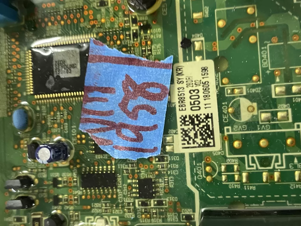 LG EBR85130503 Main Control Board AZ54317 | Wm1958