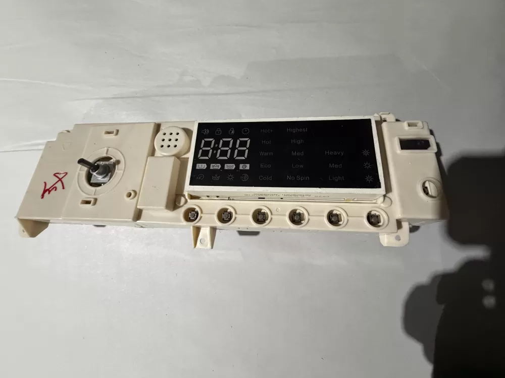 Midea 17138100004343 E166702 17138000005662 Washer UI Control Board