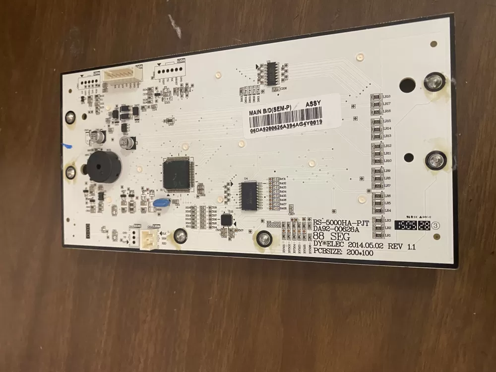 Samsung Refrigerator Dispenser Control Board -DA92-00626A AZ39896 | BK970