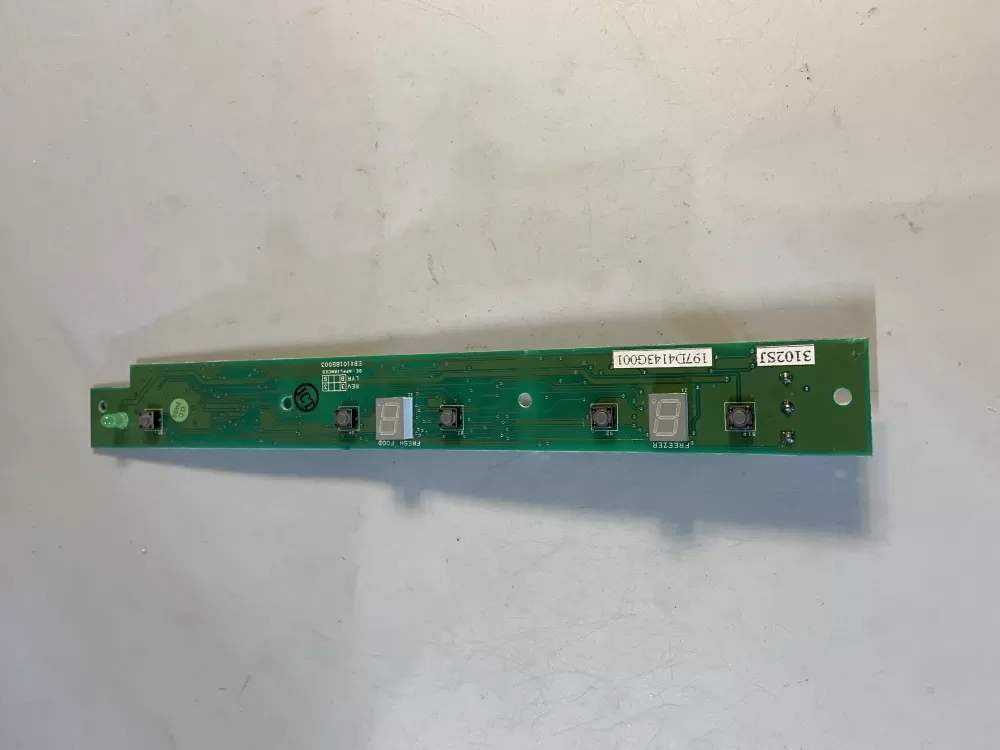 GE 197D4143G001 Refrigerator Control Board