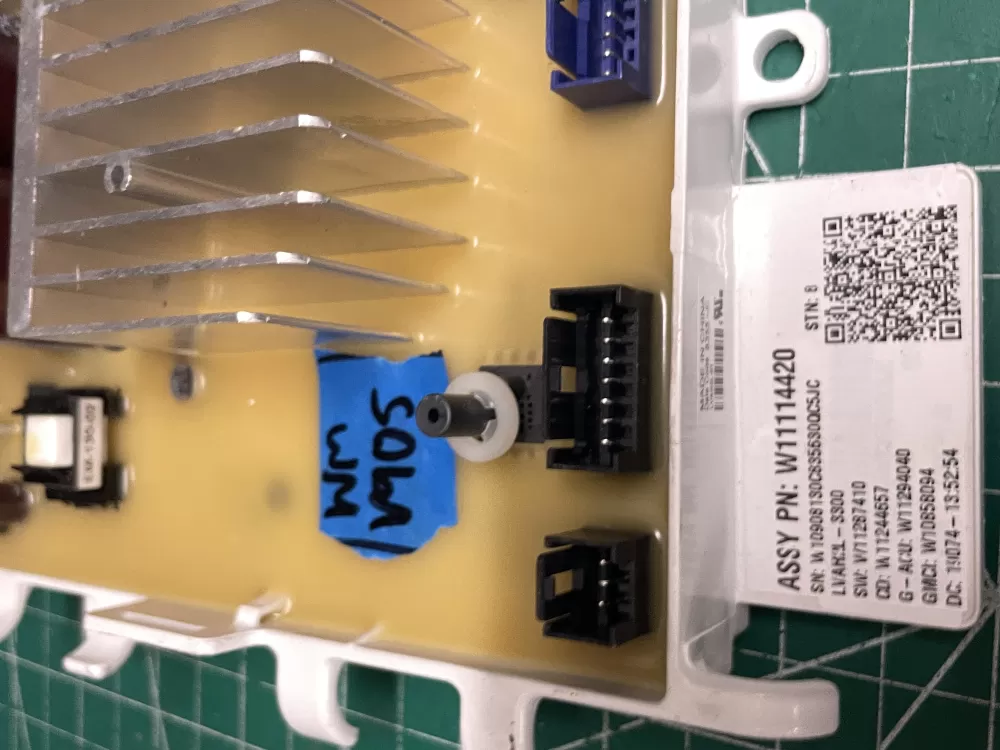 Whirlpool Maytag W11114420 W11266624 Washer Control Board AZ204454 | Wmv905