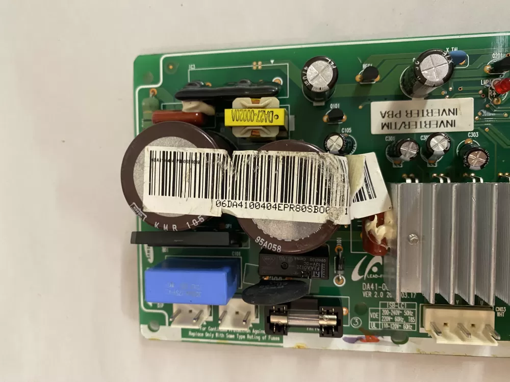 Samsung DA41-00614F DA41-00411B Refrigerator Control Board AZ199459 | BK2787
