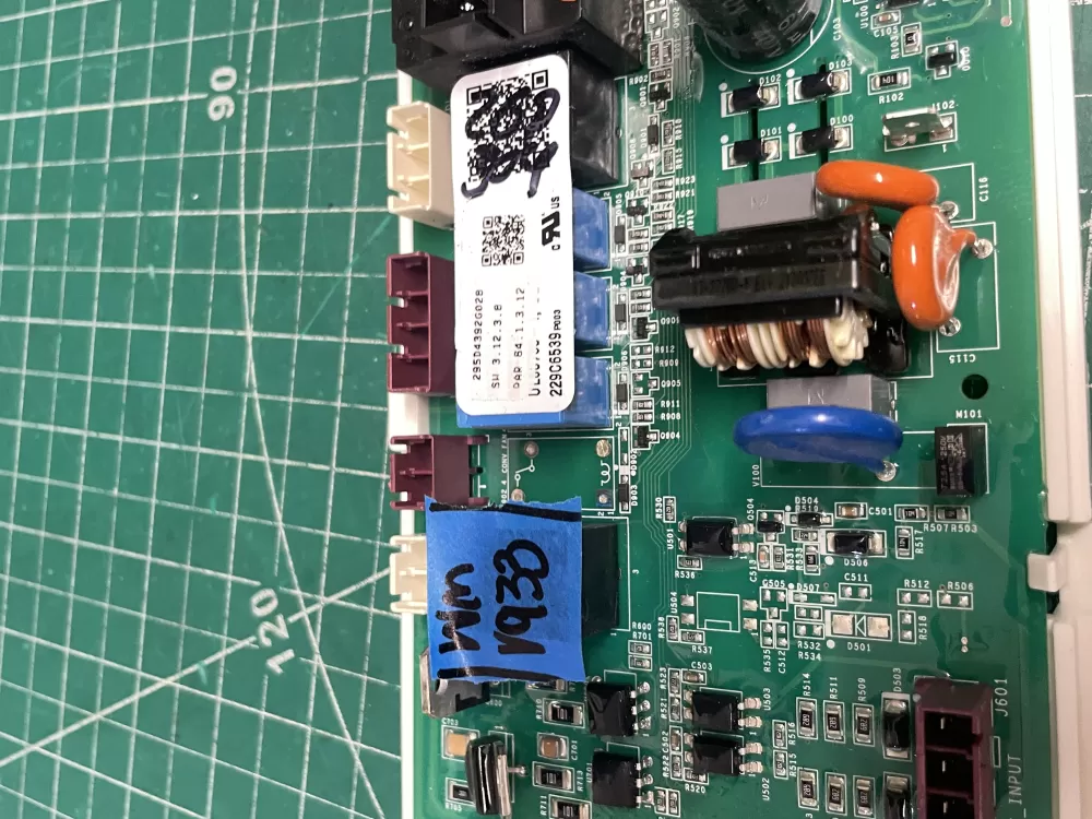 GE WB27X44160 Machine Control RC17 & Relay With Frame AZ211535 | Wmv933