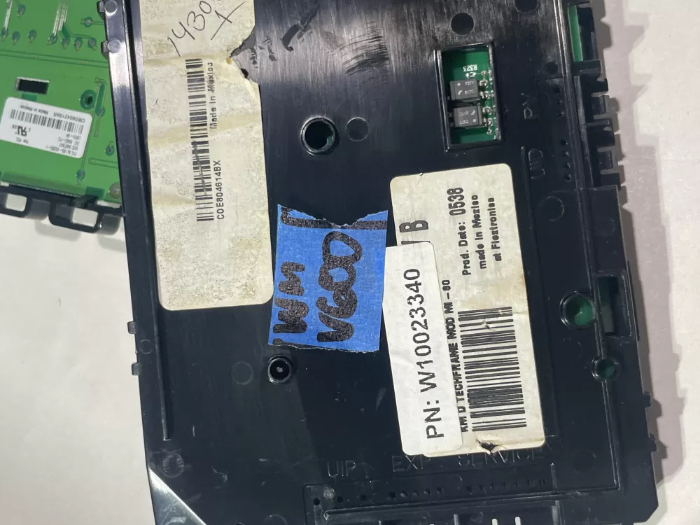 Whirlpool Kenmore CNE70751GWT Washer Control Board AZ145559 | Wmv600