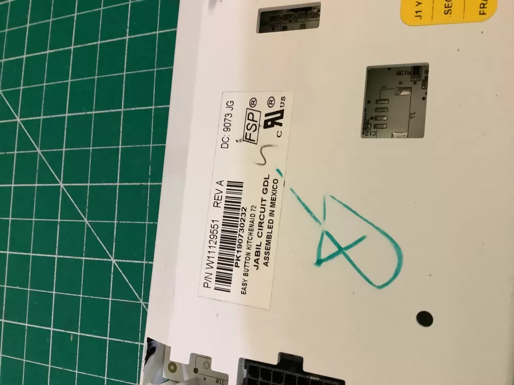 Whirlpool W11129551 Refrigerator Dispenser Control Board AZ187816 | NR1962