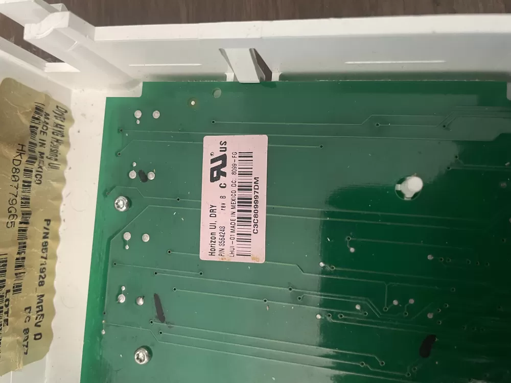 Kenmore 8571928 Whirlpool 8564248 Maytag Dryer Board Control AZ99224 | KMV145