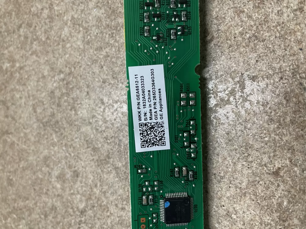 GE 265D3364G303 Dishwasher Control Board AZ12822 | KM1041