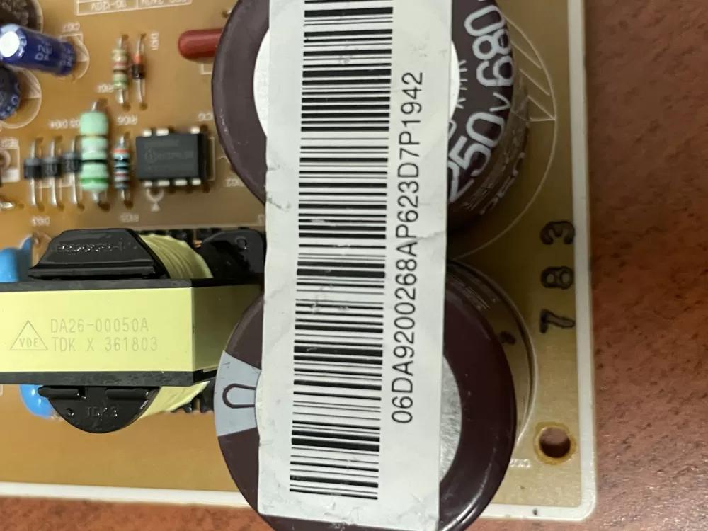 Samsung DA92-00268A Refrigerator Inverter Control Board AZ52345 | Wm1898