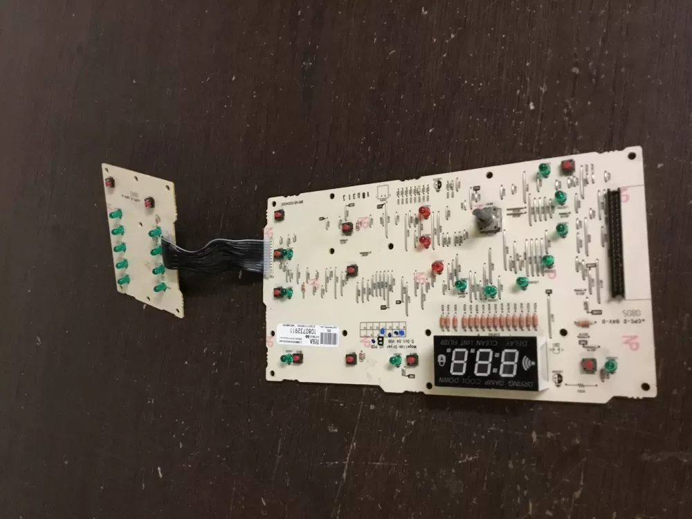 GE 212D1119P005 WE4M385 Dryer Control Board