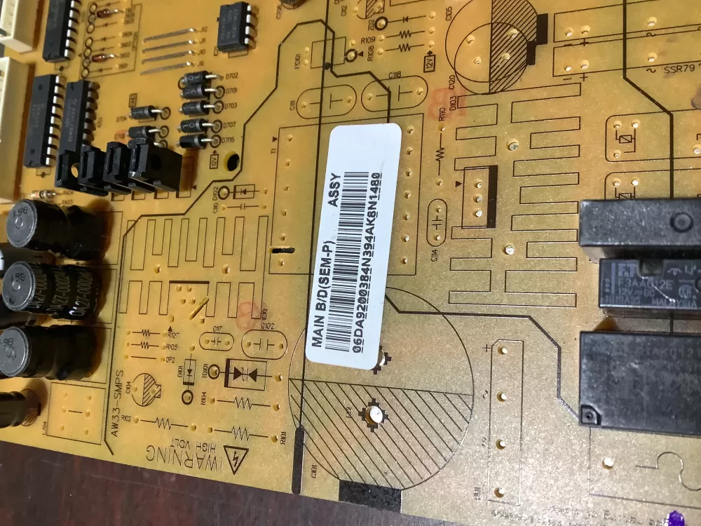 Samsung DA92 00384N Refrigerator Control Board AZ113089 | NR2123