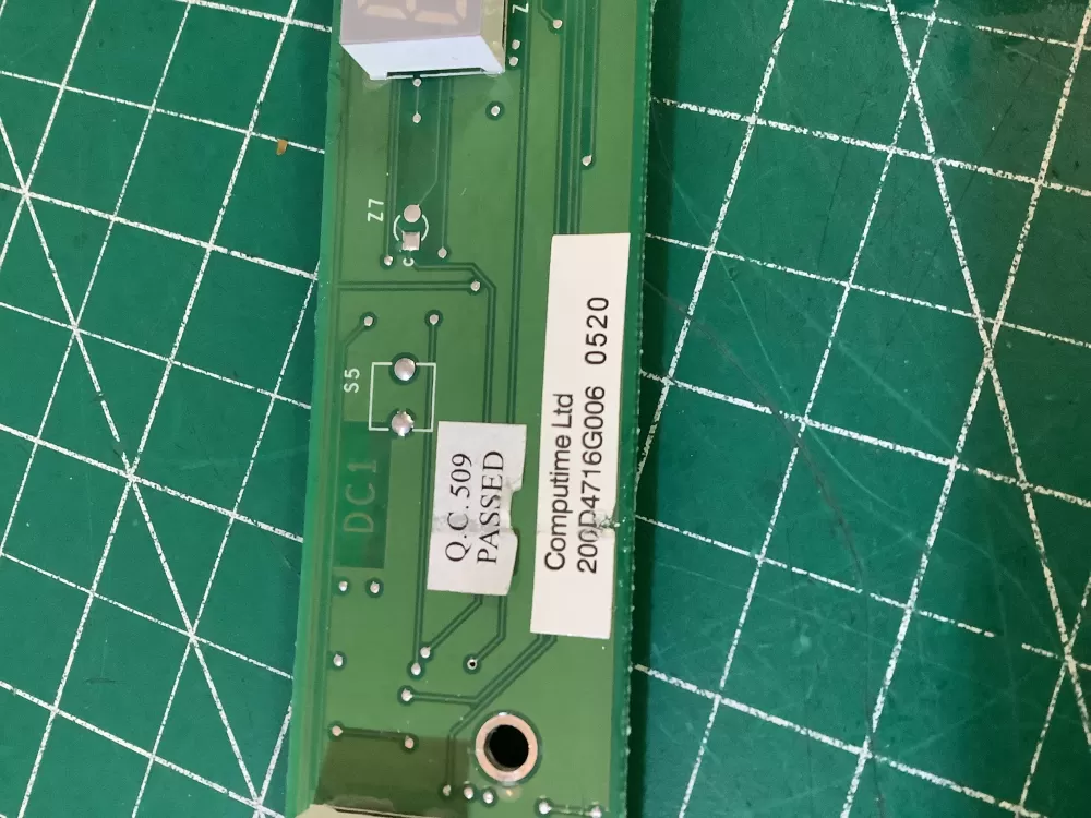 GE WR55X10389 Refrigerator User Interface Control Board AZ189497 | NR2530
