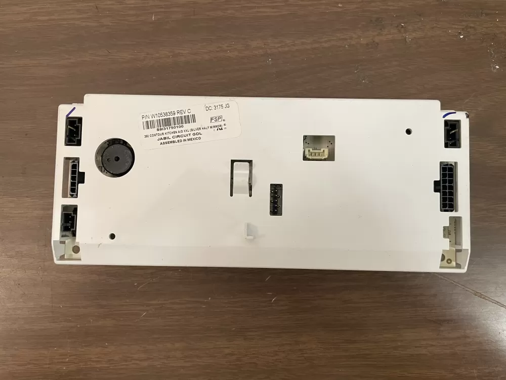 Whirlpool W10538359 Refrigerator Control Board AZ37554 | KM55
