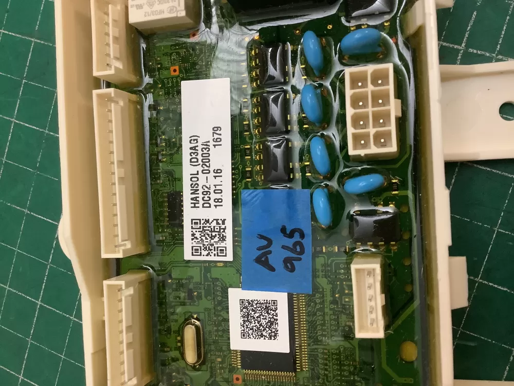Samsung DC92 02003A Washer Control Board AZ218522 | ARV965