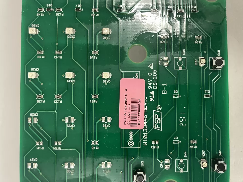 Whirlpool W10426810 Washer Control Board AZ226520 | Wmv562