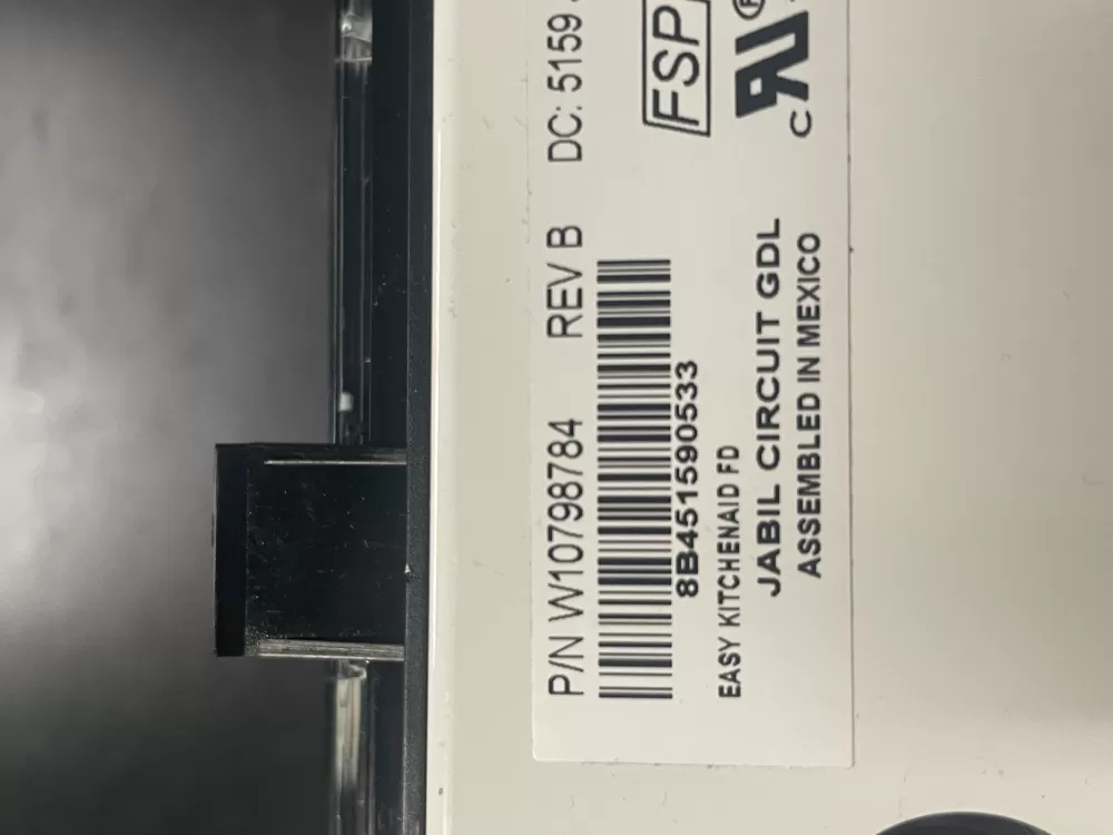 Whirlpool KitchenAid W10723851 Refrigerator Control Board AZ11435 | 576