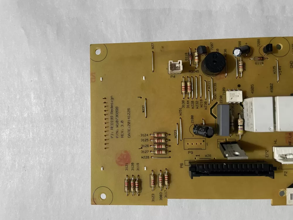 Whirlpool W10730291 W10810046 Microwave Control Board AZ203632 | KM2748