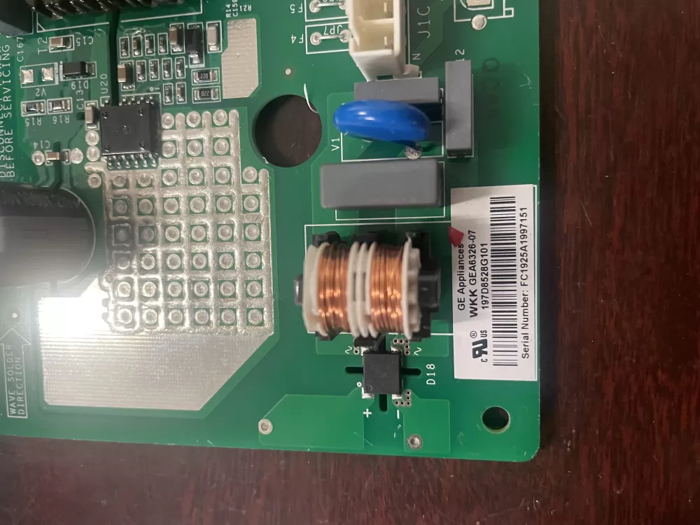 GE WR55X35725 197D8528G101 Refrigerator Control Board AZ47522 | KM1623