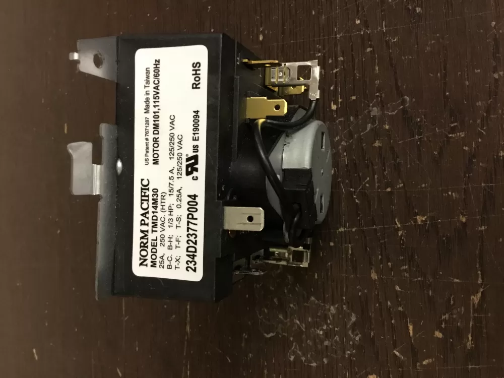 GE TMD14M30 234D2377P004 Dryer Timer AZ4623 | NR460