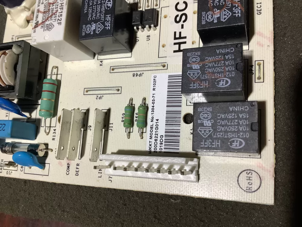 GE Refrigerator Control Board WR55X10942 WR55X10699 AZ113296 | NR2124