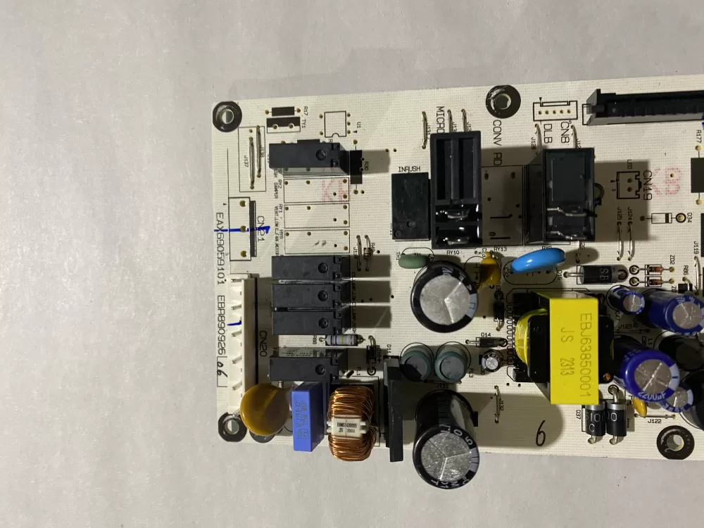 GE EBR89092606 Microwave Control Board AZ193267 | BK2149