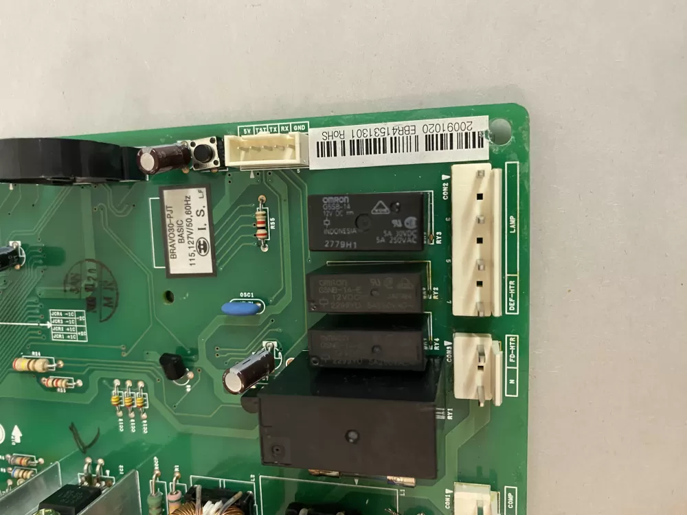 LG EBR41531301 PS12725024 Refrigerator Control Board AZ201019 | BK2664