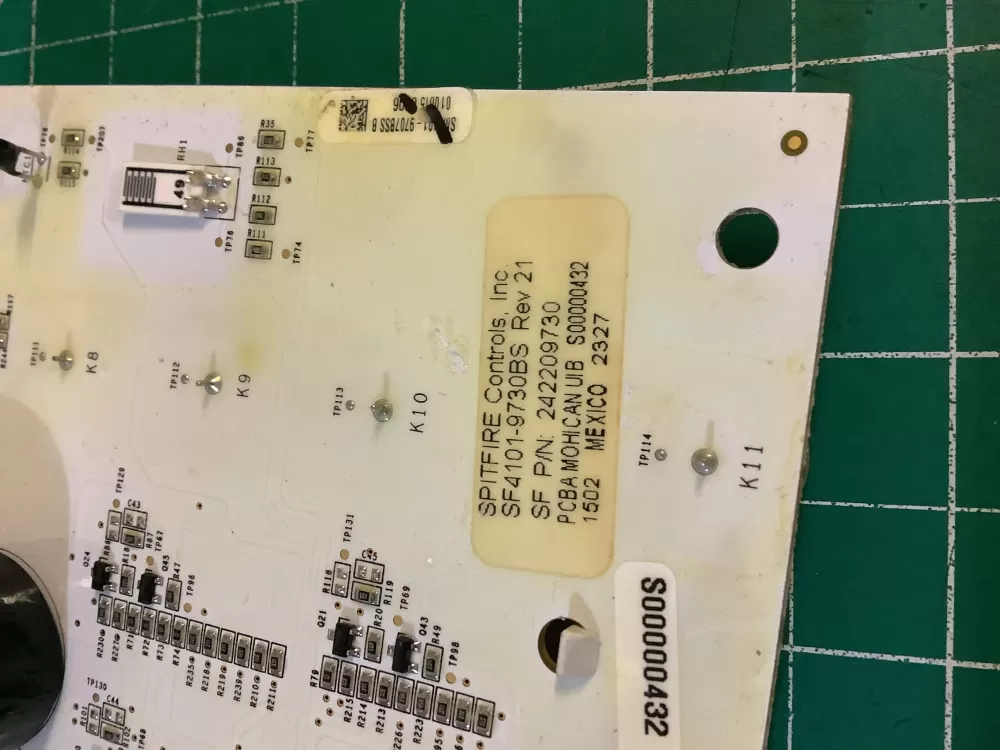 Frigidaire AP6285796 Refrigerator Display Control Board P# AZ213105 | NR107