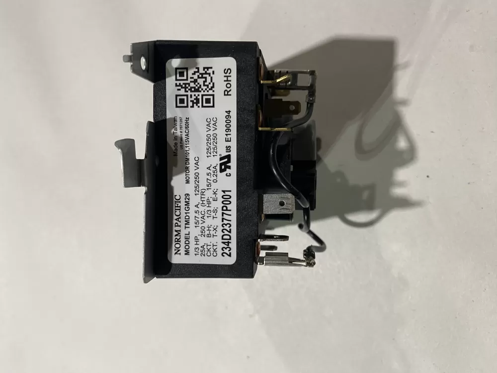 General Electric AP6027534 WE04X24551 PS11759041 234D2377P001 Dryer Timer