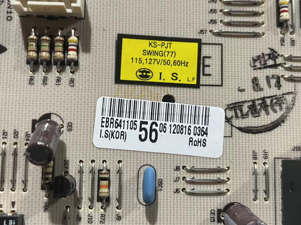 LG Kenmore EBR64110502 EBR64110556 Refrigerator Control Board AZ113260 | Wm756