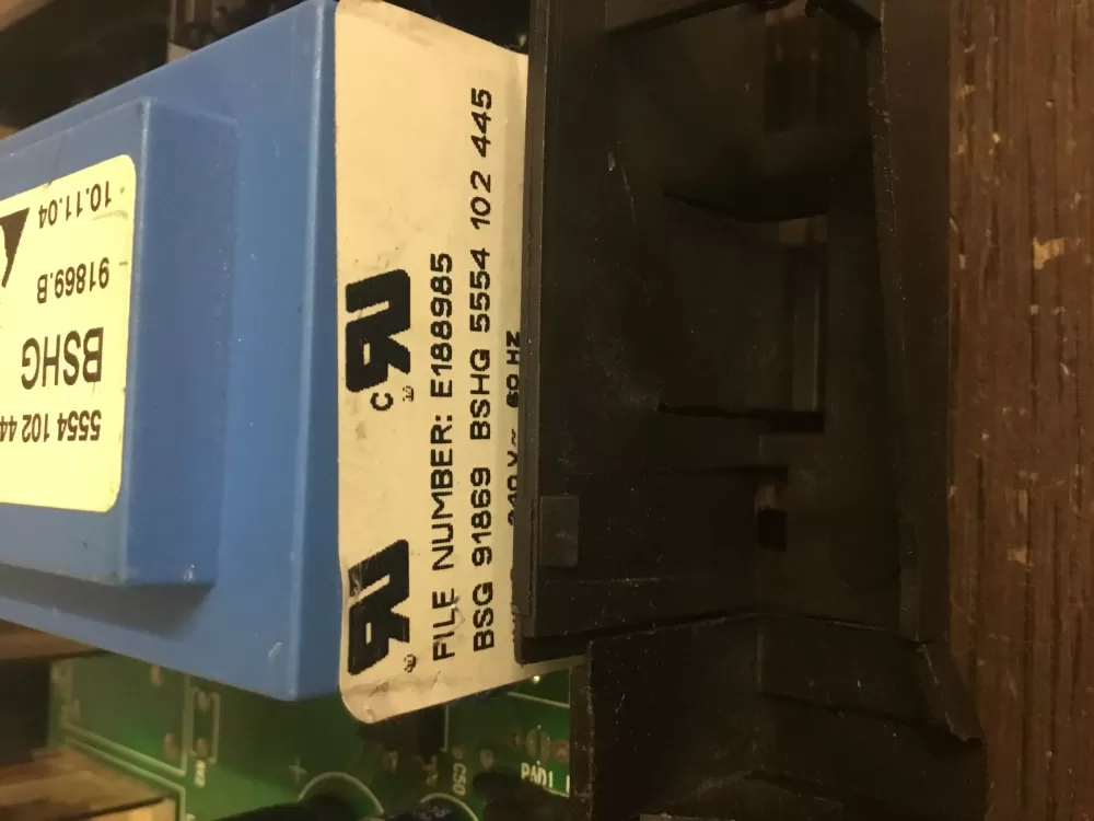 Bosch E188985 91871 5554102446 Dryer Control Board Power AZ18451 | NR64