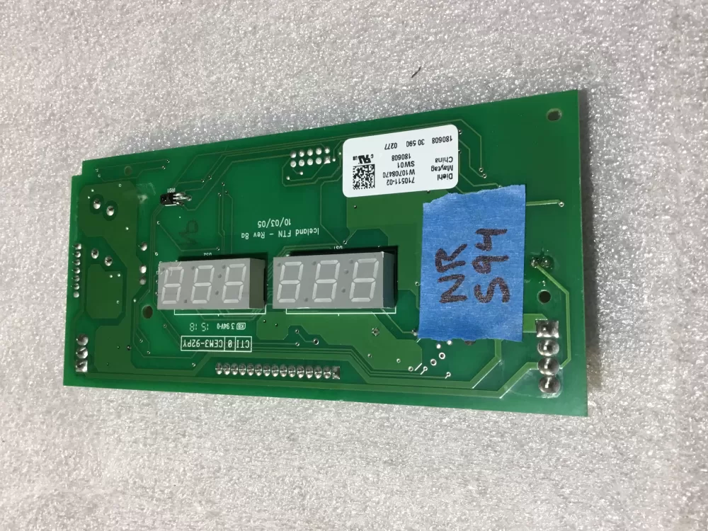 Maytag W10799818 W10708470 Refrigerator Dispenser Control Board AZ63241 | NR594