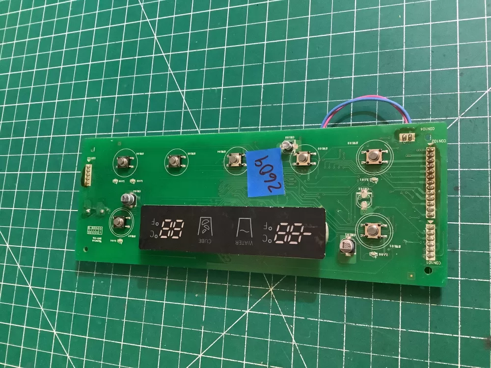 LG AP5192824 EBR43358507 Refrigerator Dispenser Control Board AZ170515 | NR2609