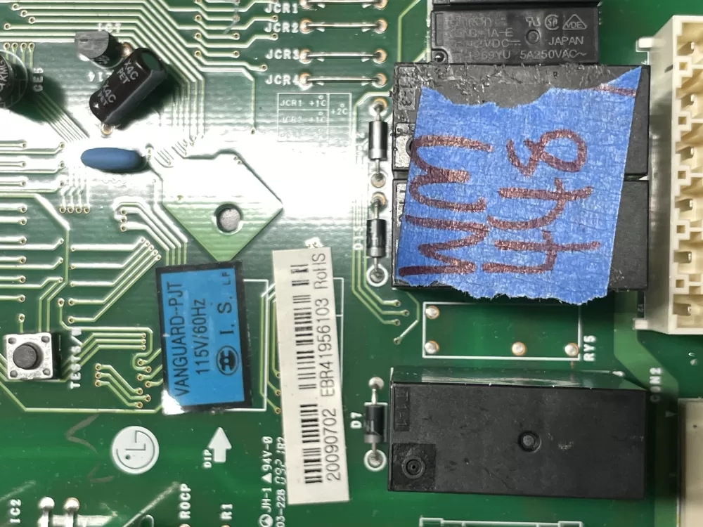 LG Kenmore EBR41956103 Refrigerator Control Board AZ35808 | Wm448