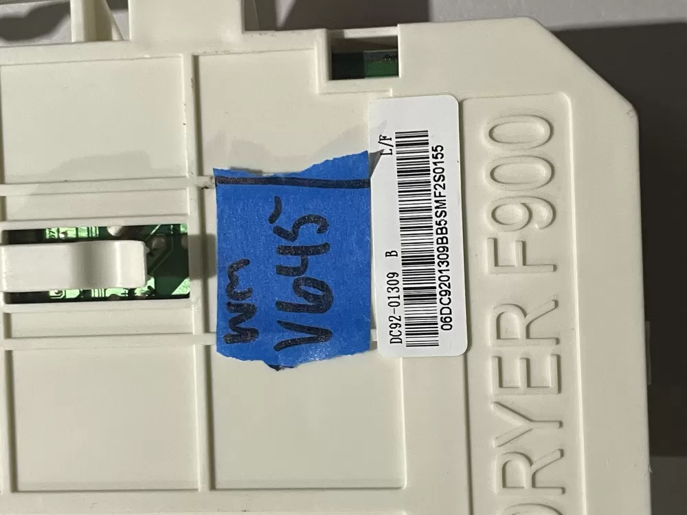 Samsung DC92 01309B Dryer Control Board AZ201355 | Wmv645