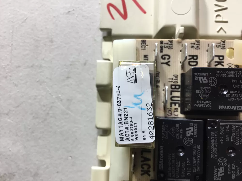 Maytag 40281632 Dishwasher Main Control Board AZ47015 | NRV447