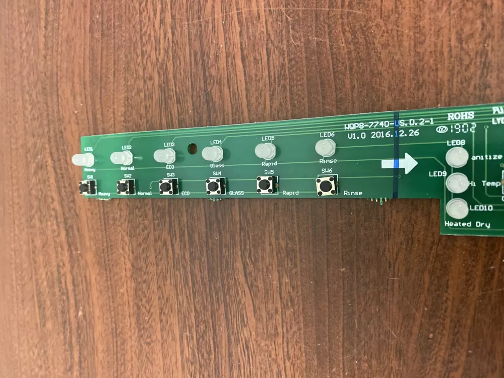 OEM Frigidaire Avanti Dishwasher Control 17176000021062 AZ44507 | BK1761