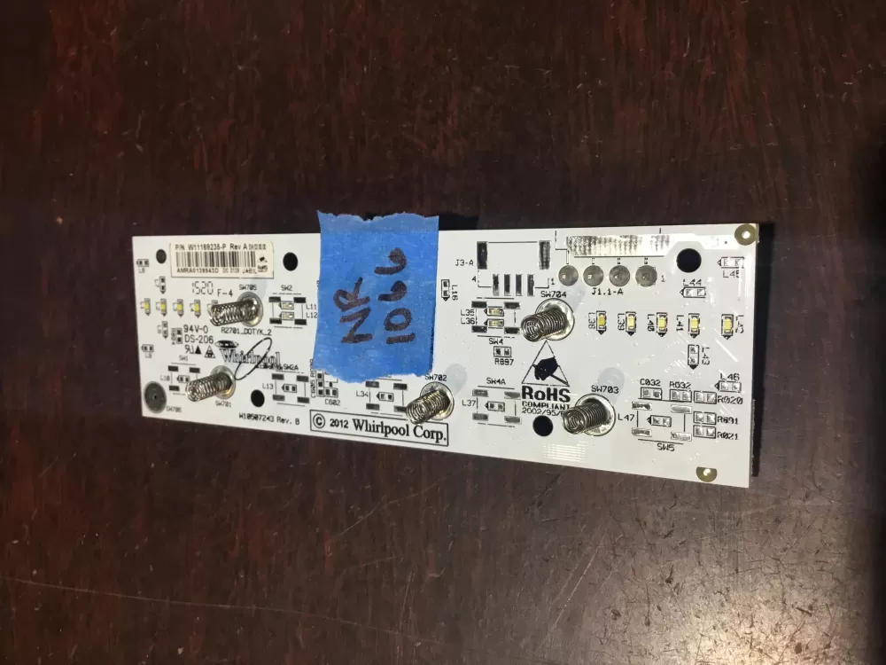 Whirlpool W11169235 Refrigerator Control Board whirlpool AZ69813 | NR1066