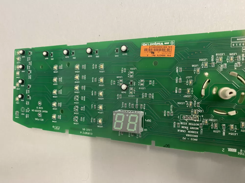 Kenmore WP8564374 AP6013322 8564374 Washer Control Board AZ216482 | BK1646