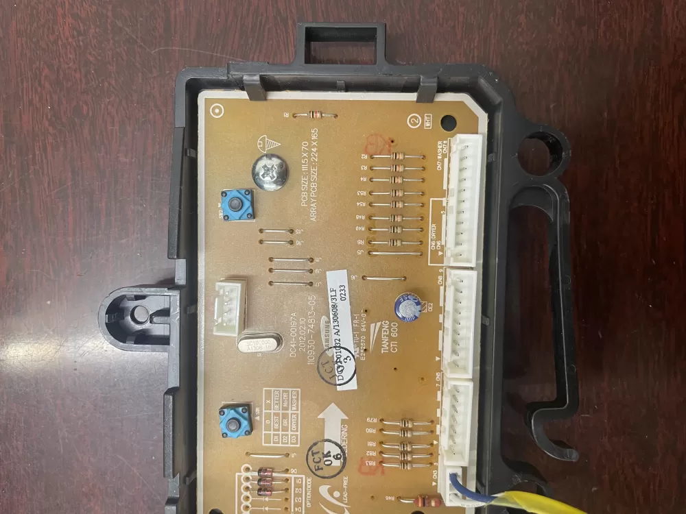 Samsung DC92-01032A Washer Control Board AZ30087 | KM257