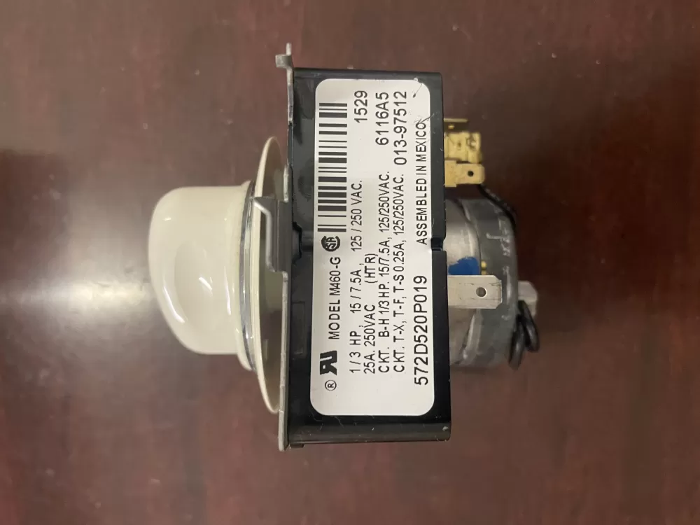 GE 572D520P019 WE4M189 Dryer Timer
